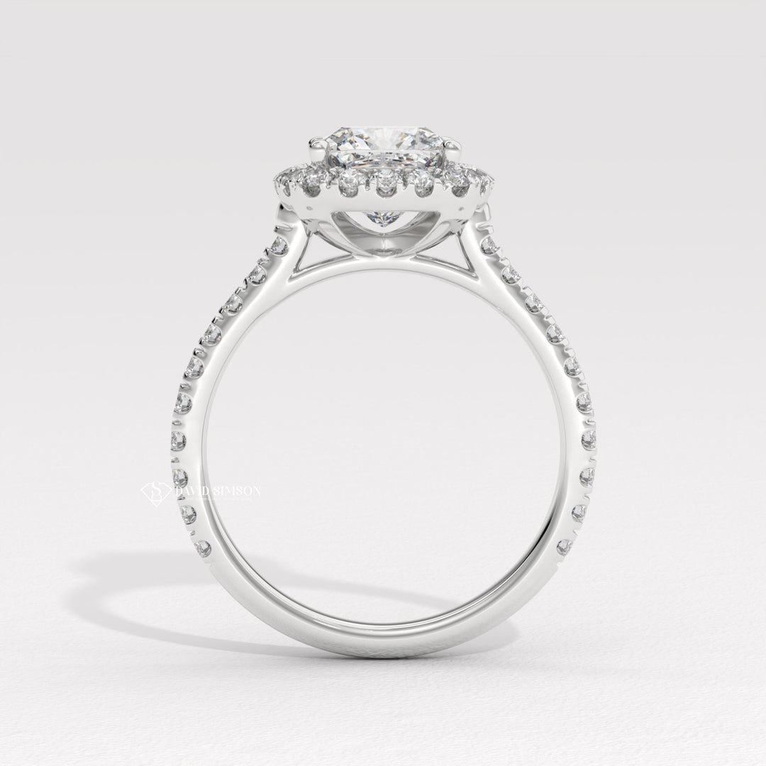 Cushion personalized engagement ring, Cushion exclusive engagement ring, Cushion engraved engagement ring, Cushion halo diamond engagement ring, Cushion solitaire diamond engagement ring, Cushion unique diamond engagement ring, 