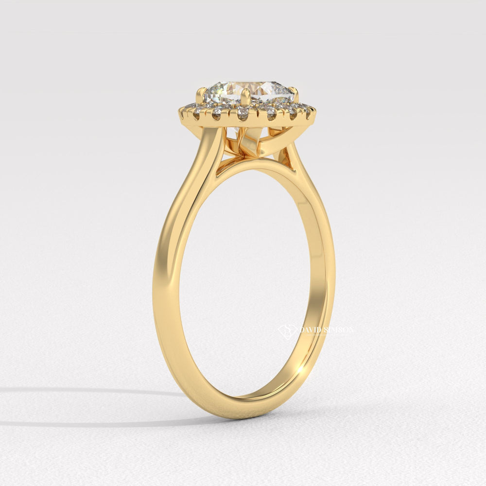 Cushion side stone engagement ring, Cushion cathedral engagement ring, Cushion bezel engagement ring, Cushion tension set engagement ring, Cushion split shank engagement ring, 