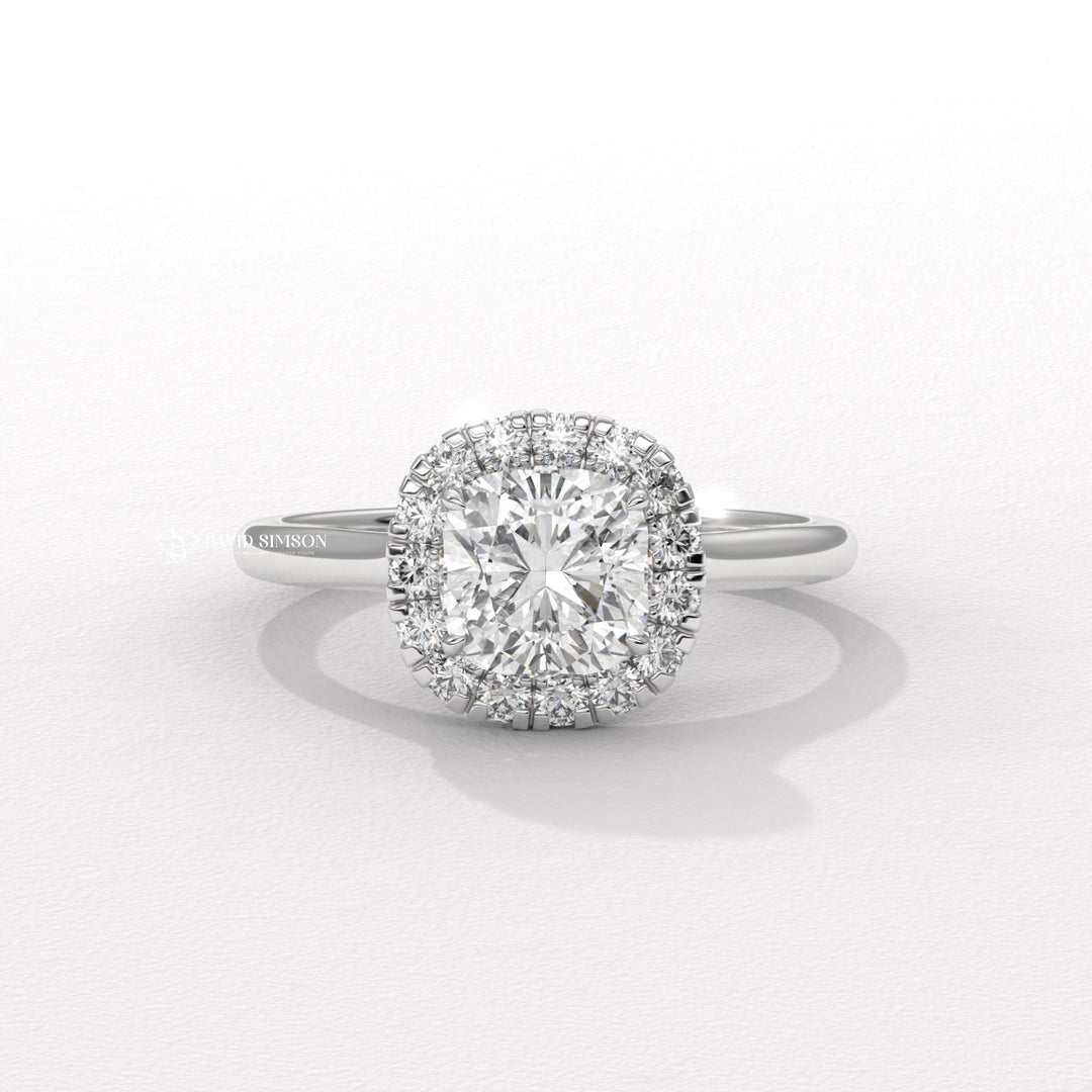 Cushion engraved engagement ring, Cushion halo diamond engagement ring, Cushion solitaire diamond engagement ring, Cushion unique diamond engagement ring, Cushion custom diamond engagement ring, Cushion affordable diamond engagement ring, 