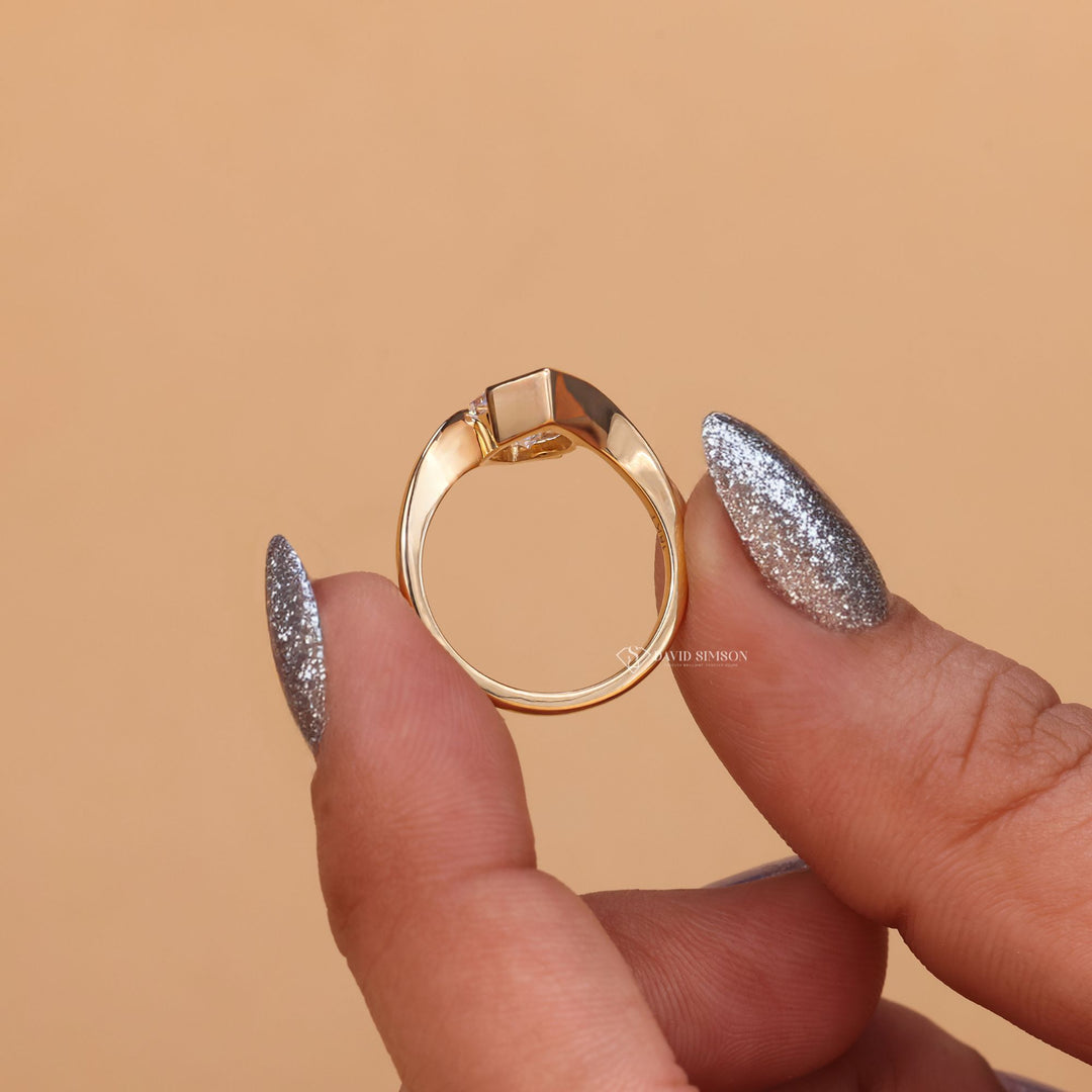 Large Carat Ring
Elongated Gemstone Ring
Affordable Luxury Jewelry
Custom Ring Design
Minimalist Bridal
Gold Moissanite Ring
