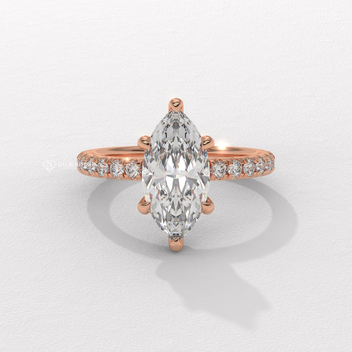 Yellow gold engagement ring, Rose gold engagement ring, Vintage engagement ring, Antique engagement ring, Modern engagement ring, Classic engagement ring