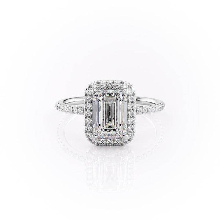 emerald-cut-halo-pave-setting-moissanite-engagement-ring