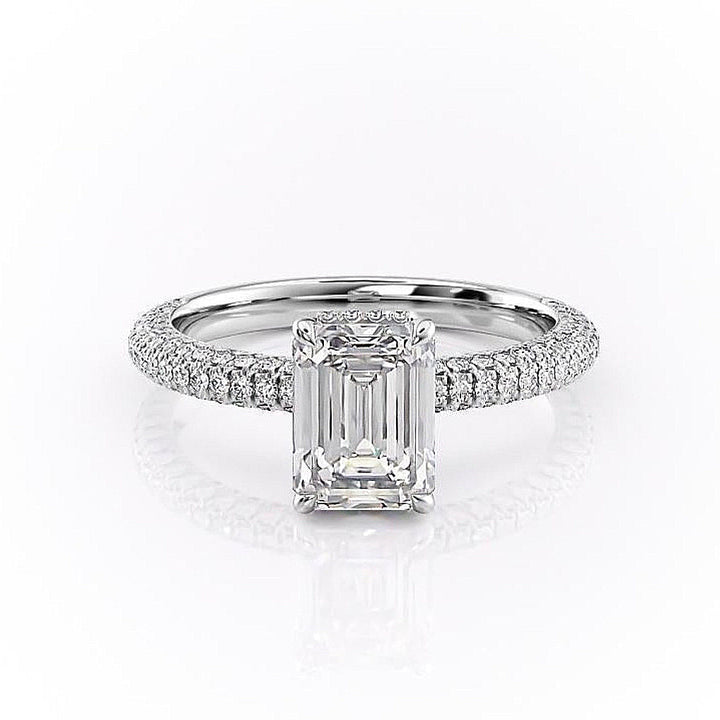 emerald-cut-solitaire-triple-pave-setting-moissanite-engagement-ring