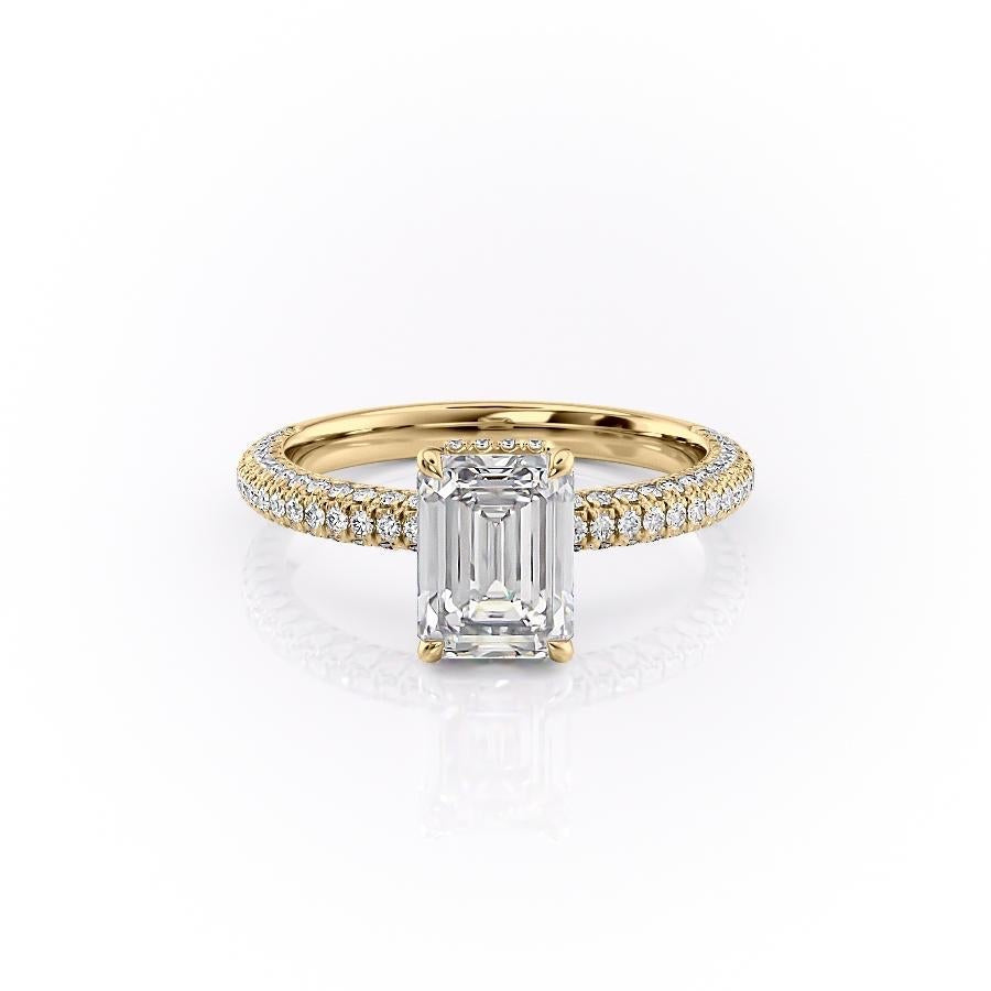 1-91-ct-emerald-cut-solitaire-triple-pave-setting-moissanite-engagement-ring