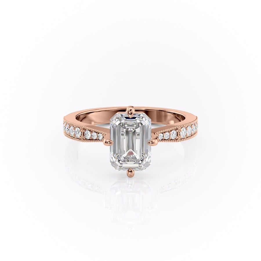 emerald-cut-solitaire-pave-setting-moissanite-engagement-ring-2