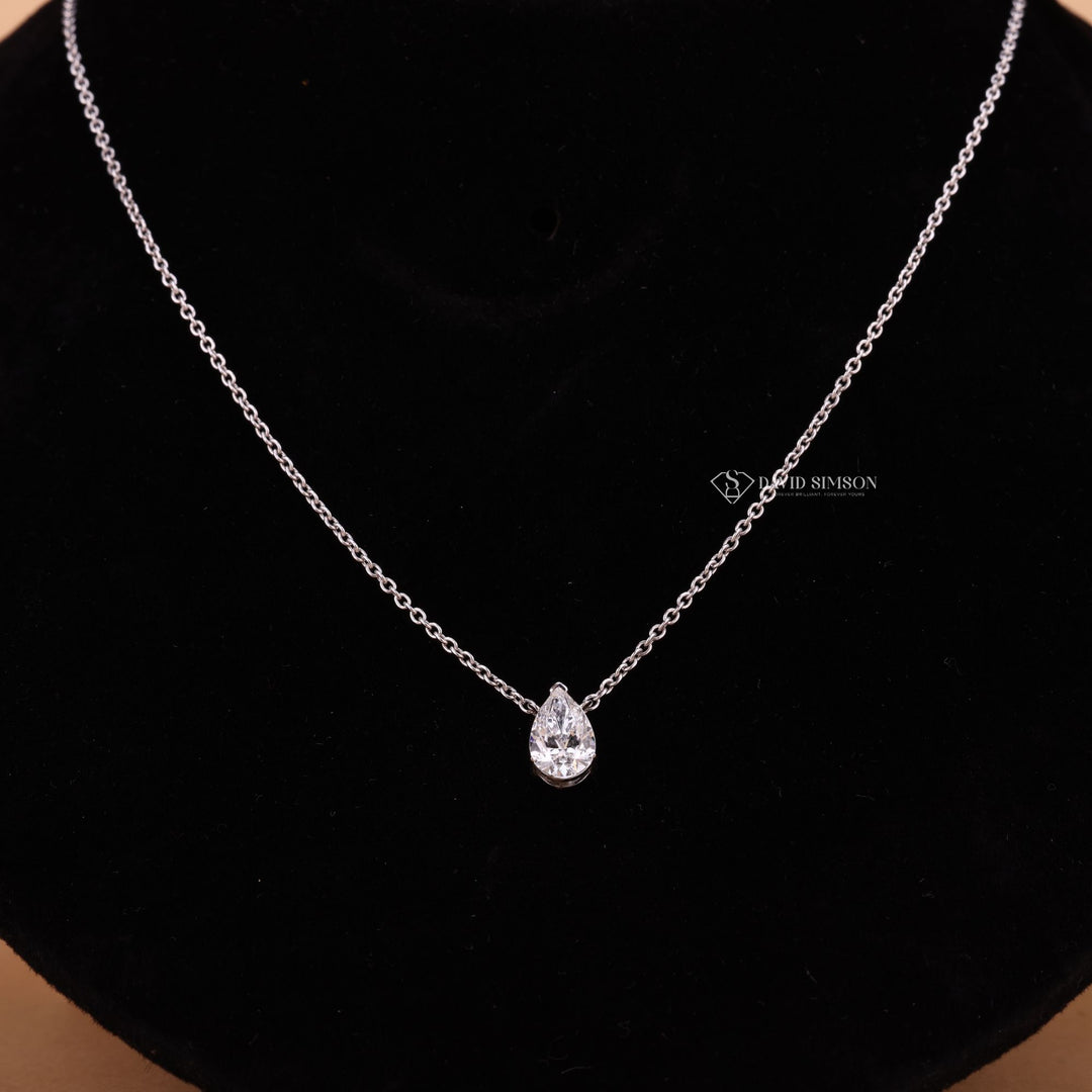 Classic Wedding Necklace
Elegant Teardrop Jewelry
High Brilliance Pear
Modern Bridal Pendant