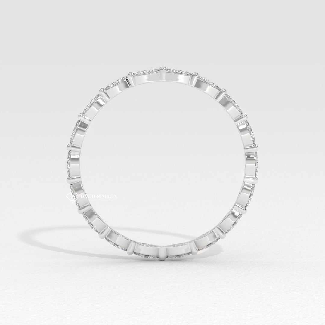 Marquise Cut Ring
Navette Cut Ring
Elegant Wedding Band
Statement Eternity Ring