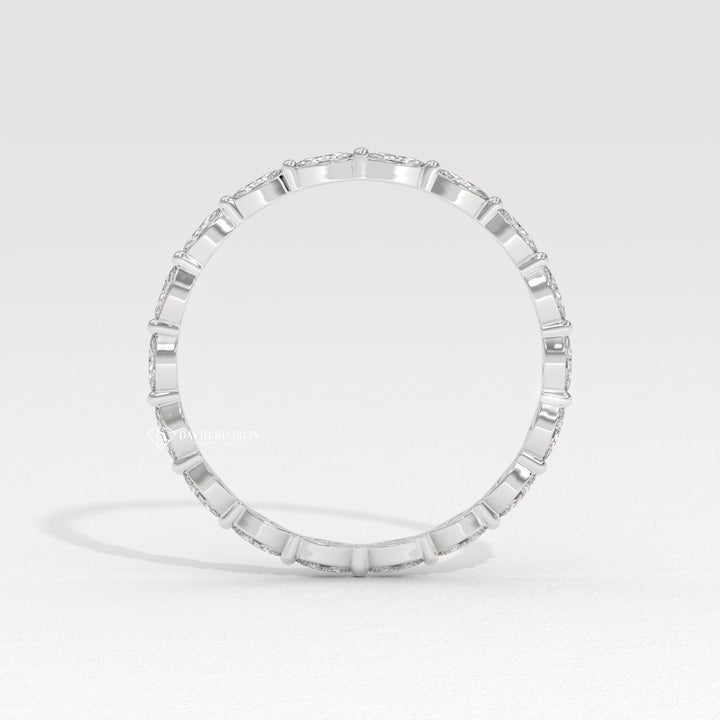 Marquise Cut Ring
Navette Cut Ring
Elegant Wedding Band
Statement Eternity Ring