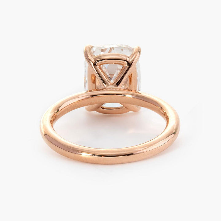Elongated Old Mine Cut Ring3 Carat Old Mine Diamond4 Carat Solitaire RingAntique Cushion Cut RingVintage Engagement RingElongated Cushion Solitaire
