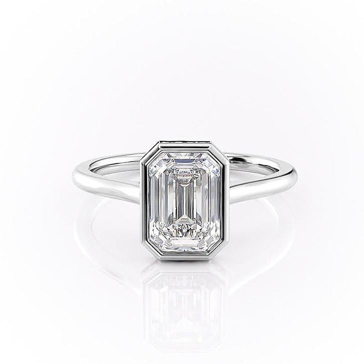 emerald-cut-bezel-solitaire-moissanite-engagement-ring