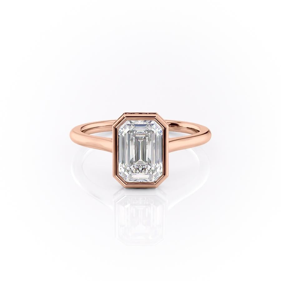 emerald-cut-bezel-solitaire-moissanite-engagement-ring