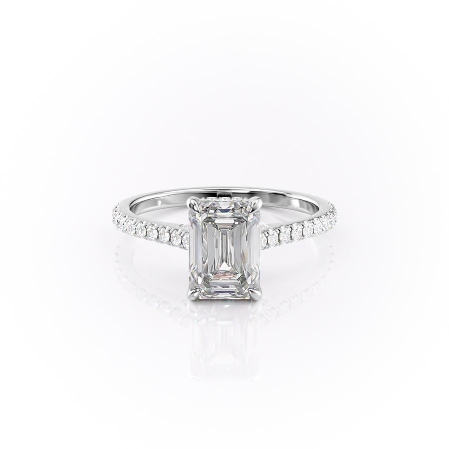 emerald-cut-solitaire-pave-setting-moissanite-engagement-ring-4