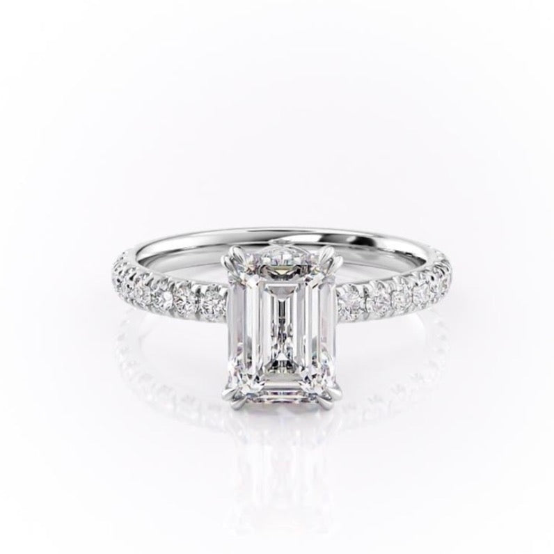 emerald-cut-solitaire-pave-setting-moissanite-engagement-ring-3