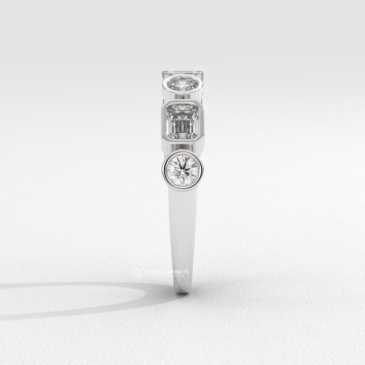 Emerald diamond band glamorous, Emerald diamond band simple, Emerald diamond band elaborate, Emerald diamond band geometric, Emerald diamond band floral, Emerald diamond band 