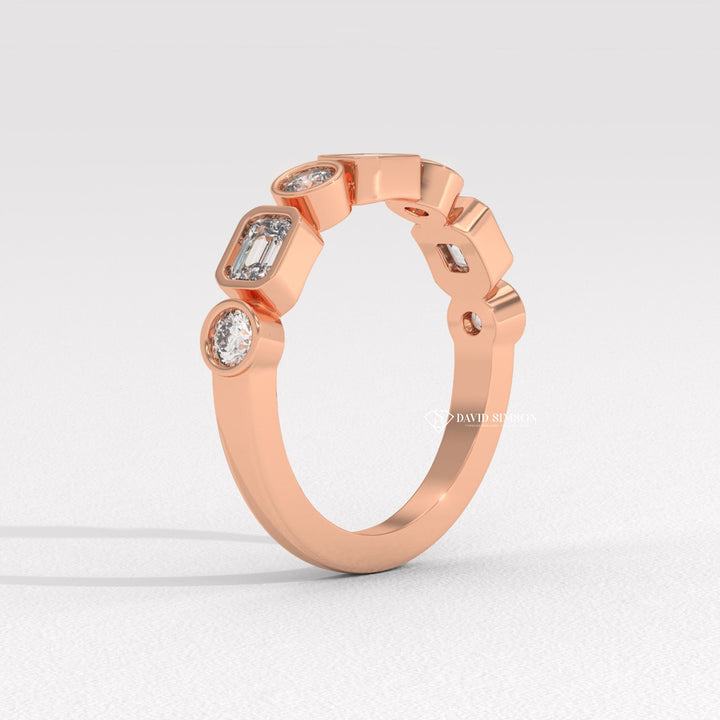 Emerald diamond band for her, Emerald diamond band jewelry, Emerald diamond band luxury, Emerald diamond band affordable, Emerald diamond band sale, Emerald diamond band discount,