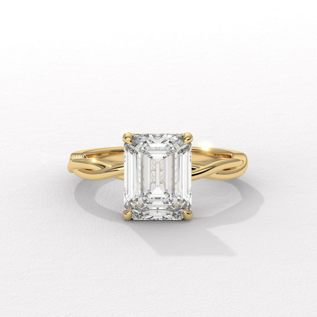 Emerald cut engagement ring, Emerald diamond engagement ring, Emerald solitaire engagement ring, Emerald halo engagement ring, Emerald pave engagement ring, Emerald vintage engagement ring