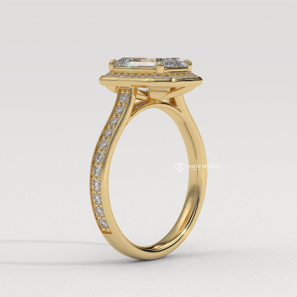 Unique engagement ring, Custom engagement ring, Affordable engagement ring, 