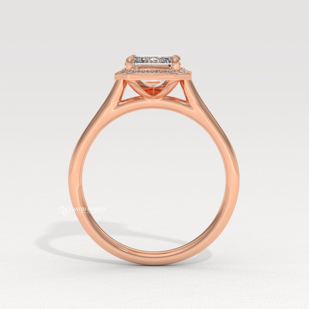 Emerald top-rated engagement ring, Emerald online engagement ring, Emerald handmade engagement ring, Emerald customized engagement ring, Emerald made-to-order engagement ring,