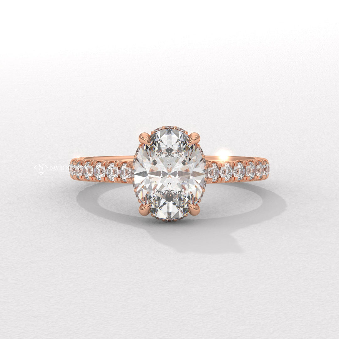 Personalized engagement ring, Exclusive engagement ring, Engraved engagement ring, Halo diamond engagement ring, Solitaire diamond engagement ring, Unique diamond engagement ring, 