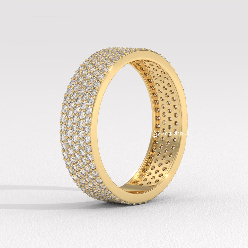 Full Eternity Ring
Eternity Wedding Band
Moissanite Ring
Round Moissanite Band