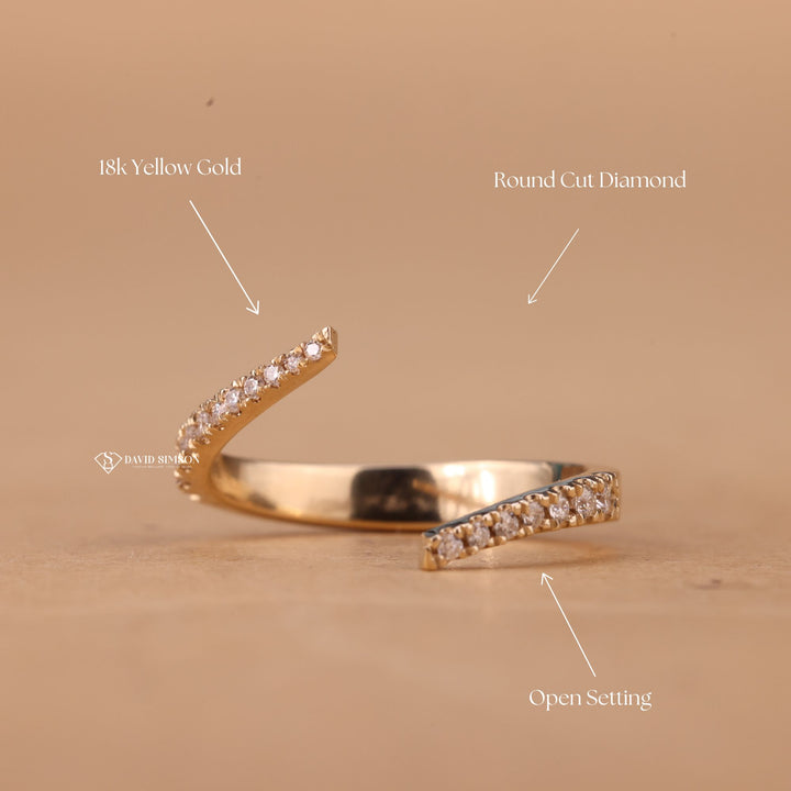 Open Front Diamond Band
Minimalist Stacking Band
14K Gold Moissanite Band
Ethical Moissanite Ring
Dainty Round Cut Band
Lab Grown Diamond Band
