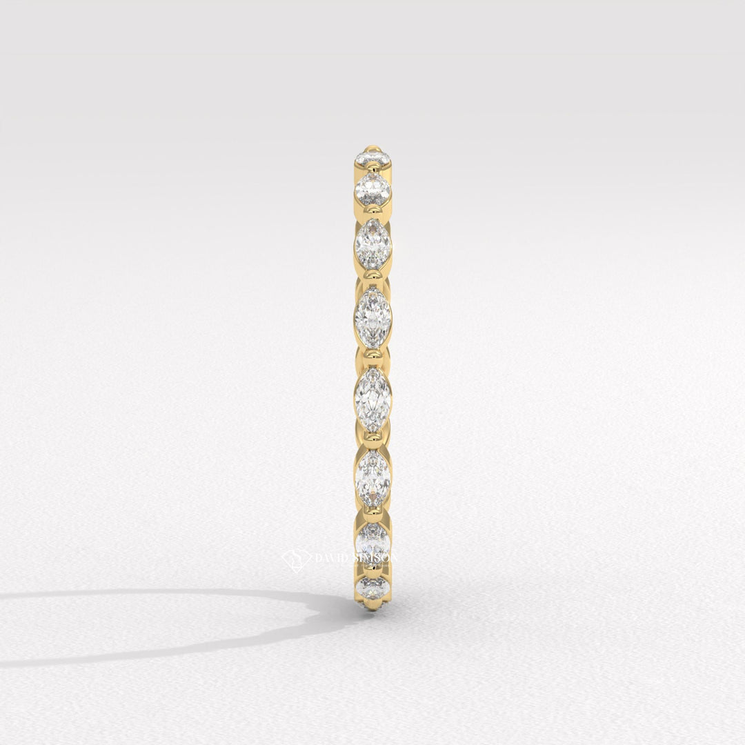 Marquise Moissanite Band
Floating Diamond Band
Floating Moissanite Ring
Eternity Wedding Band