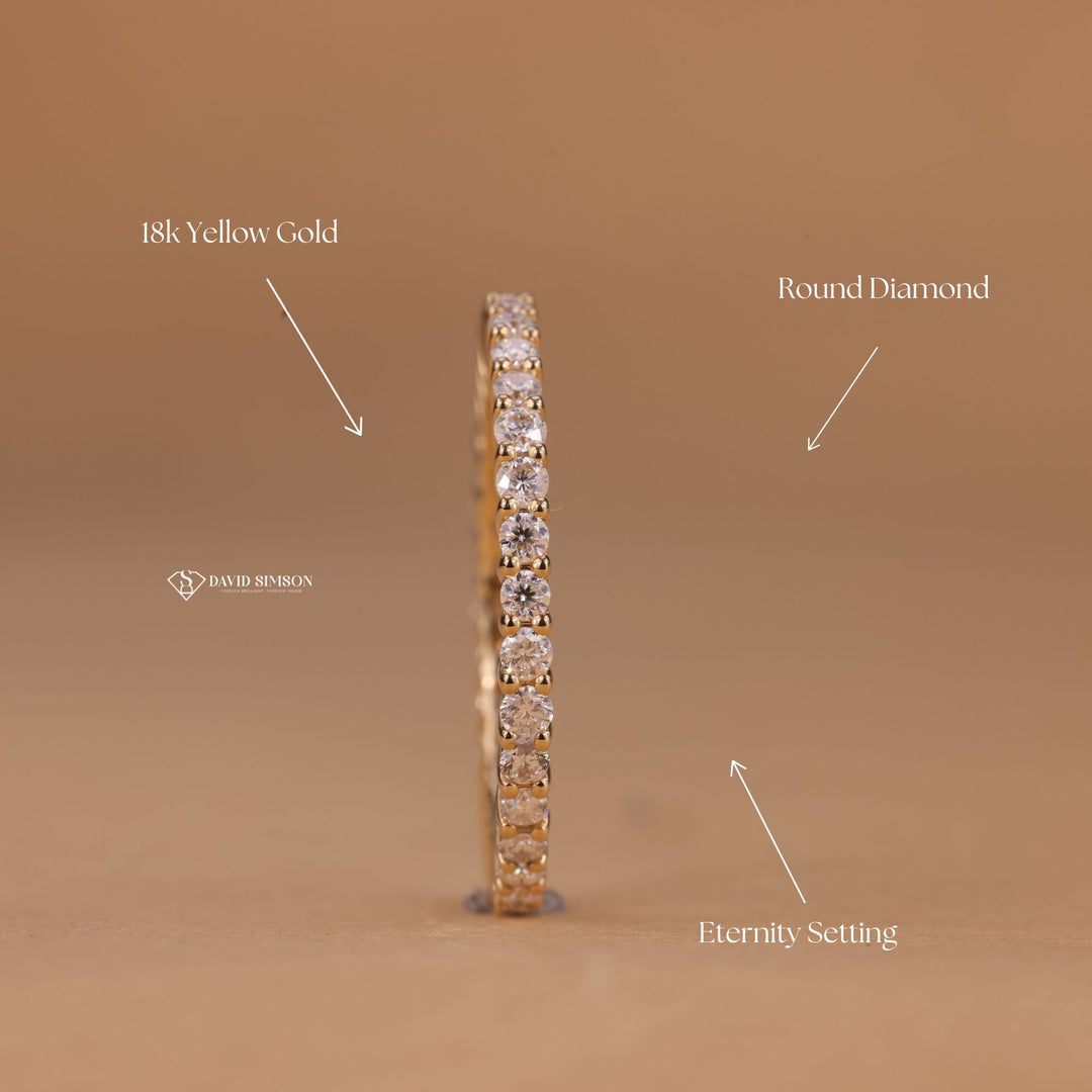 Full Circle RingRound Moissanite Band
Anniversary Ring
Full Circle Ring
Moissanite Eternity Ring
Stackable Wedding Band
Lab Grown Moissanite
Round Brilliant Band
Bridal Jewelry
Minimalist Wedding Ring
Luxury Eternity Band
Conflict Free Ring

Moissanite Eternity Ring