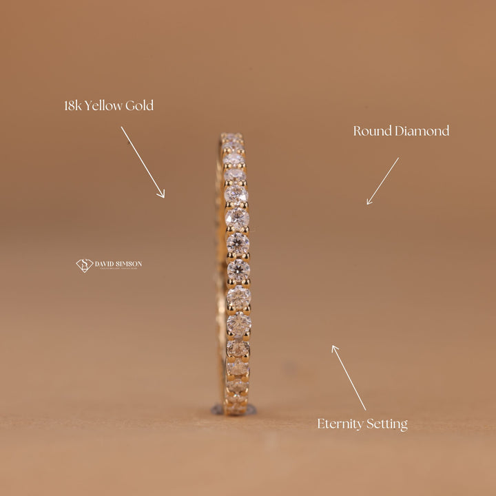 Full Circle RingRound Moissanite Band
Anniversary Ring
Full Circle Ring
Moissanite Eternity Ring
Stackable Wedding Band
Lab Grown Moissanite
Round Brilliant Band
Bridal Jewelry
Minimalist Wedding Ring
Luxury Eternity Band
Conflict Free Ring

Moissanite Eternity Ring