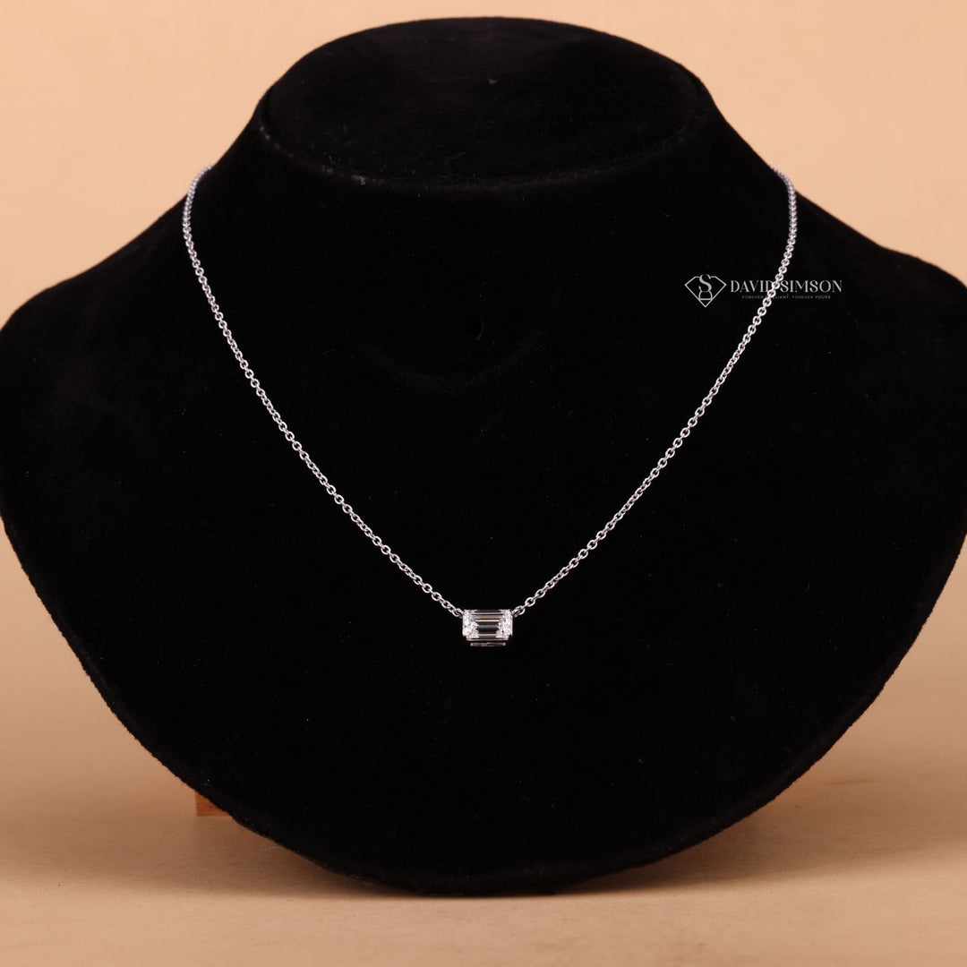 Sideways Emerald Cut
Emerald Solitaire Pendant
Emerald Wedding Necklace
Lab Emerald Necklace
Green Emerald Pendant
Minimalist Emerald Jewelry
