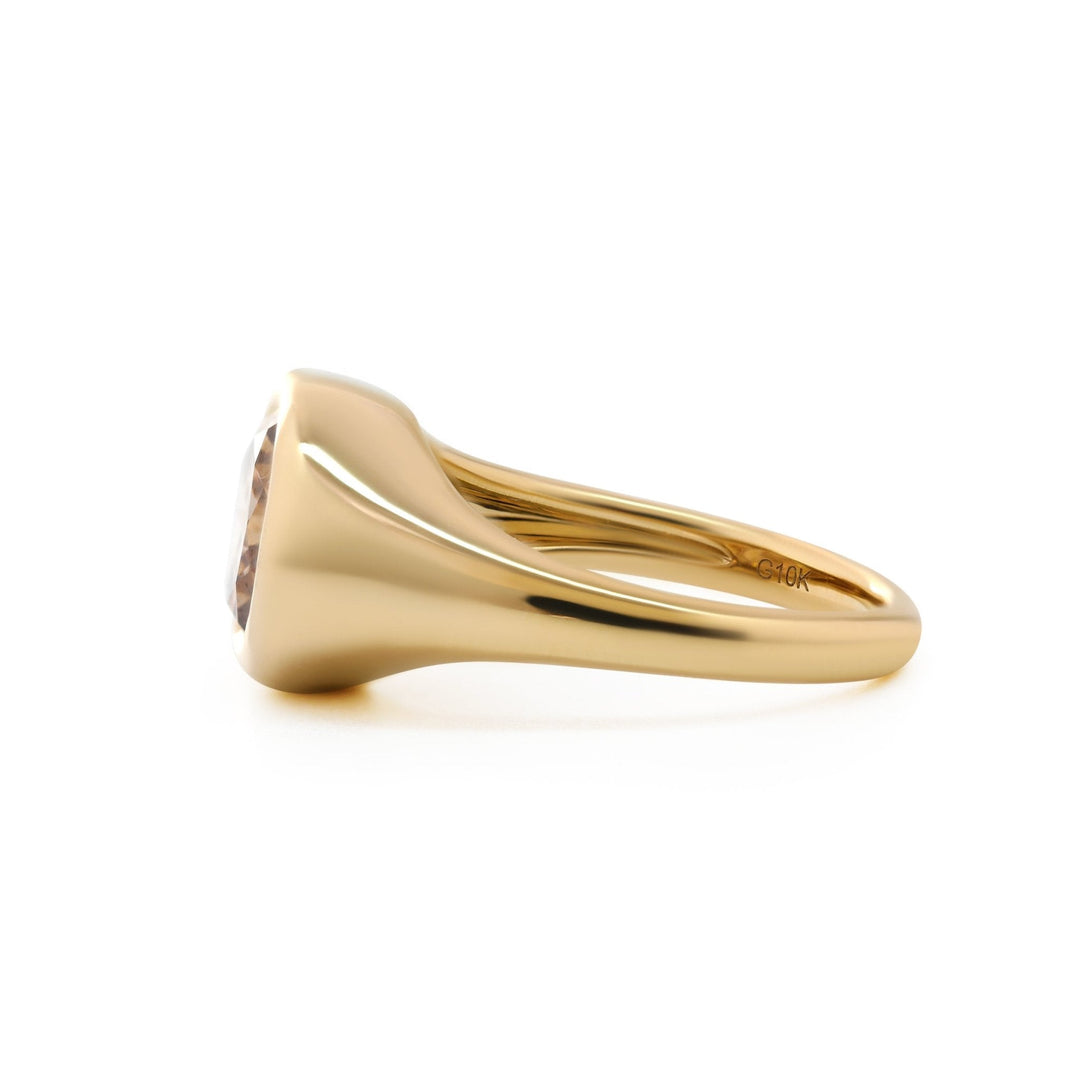 Brown Anniversary Gift
Round Champagne Moissanite
Retro Style Ring
Chunky Solitaire Ring
Large Brown Moissanite
Handcrafted Dome Ring
2.5ct Brown Moissanite
Alternative Engagement Ring
