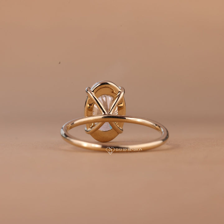 Ethical Engagement Ring
Handcrafted Moissanite Ring
Minimalist Solitaire Ring
