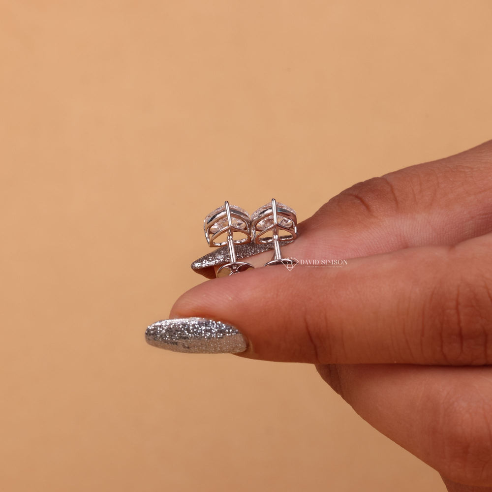 Heart diamond earrings
Lab diamond studs
Earrings for her
Heart shaped jewelry