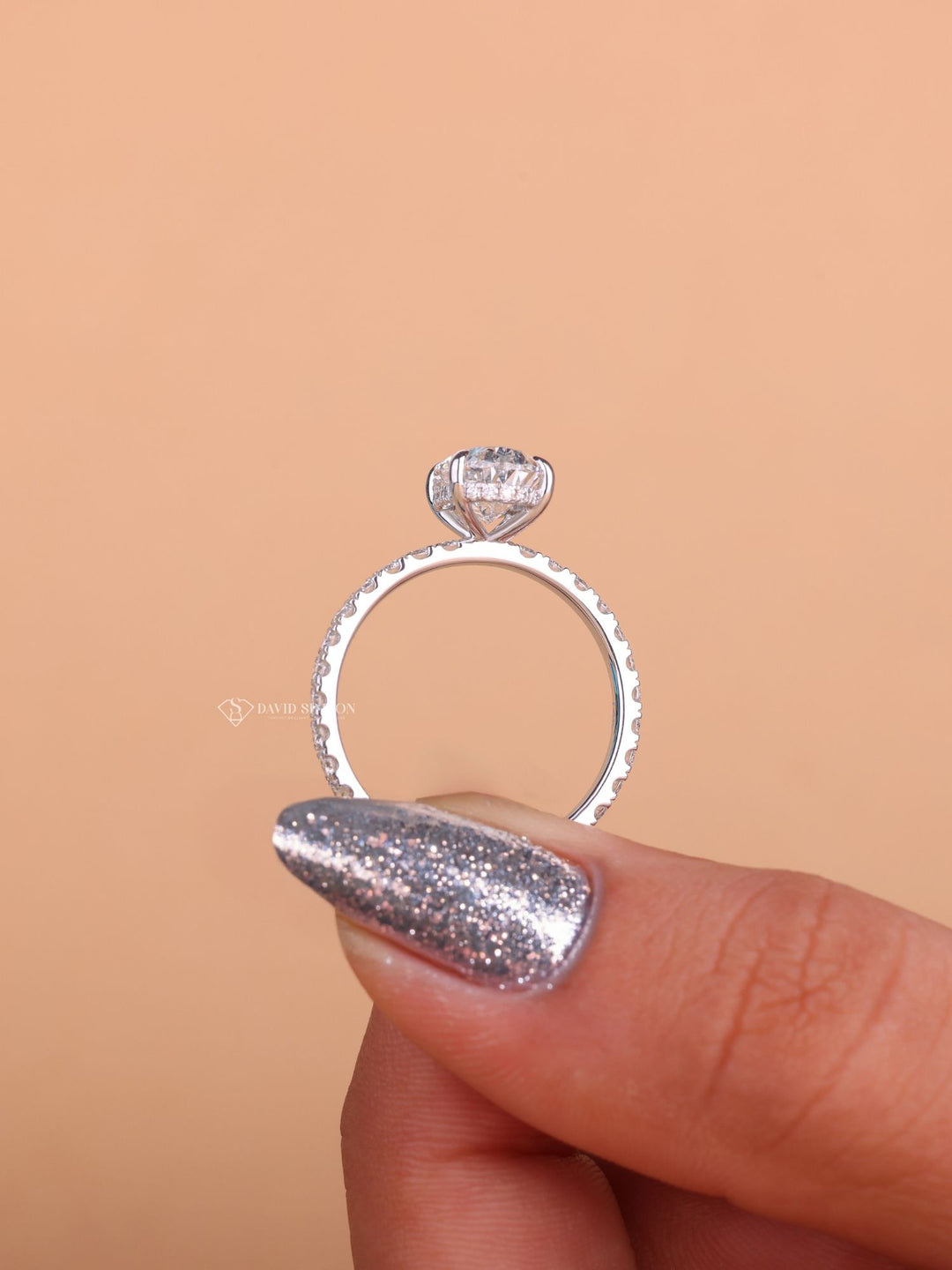 Hidden halo moissanite engagement rings, Vintage hidden halo rings in yellow gold, Hidden halo pear cut diamond rings, Hidden halo emerald cut engagement rings, Hidden halo wedding band set, How to clean a hidden halo ring, 
