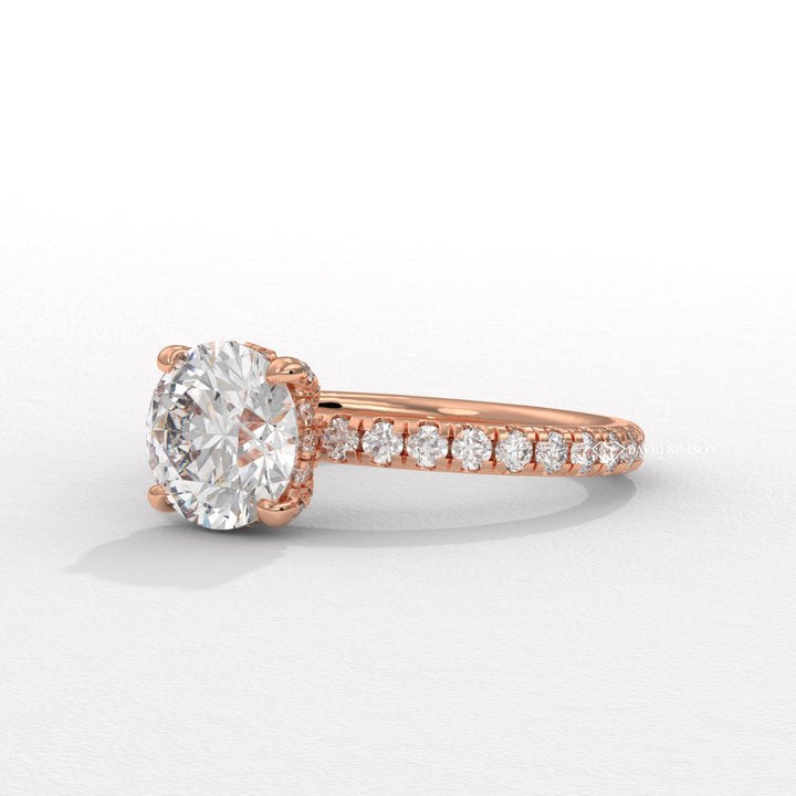 Hidden halo oval cut engagement rings, Hidden halo vs solitaire engagement rings, Hidden halo rings for men