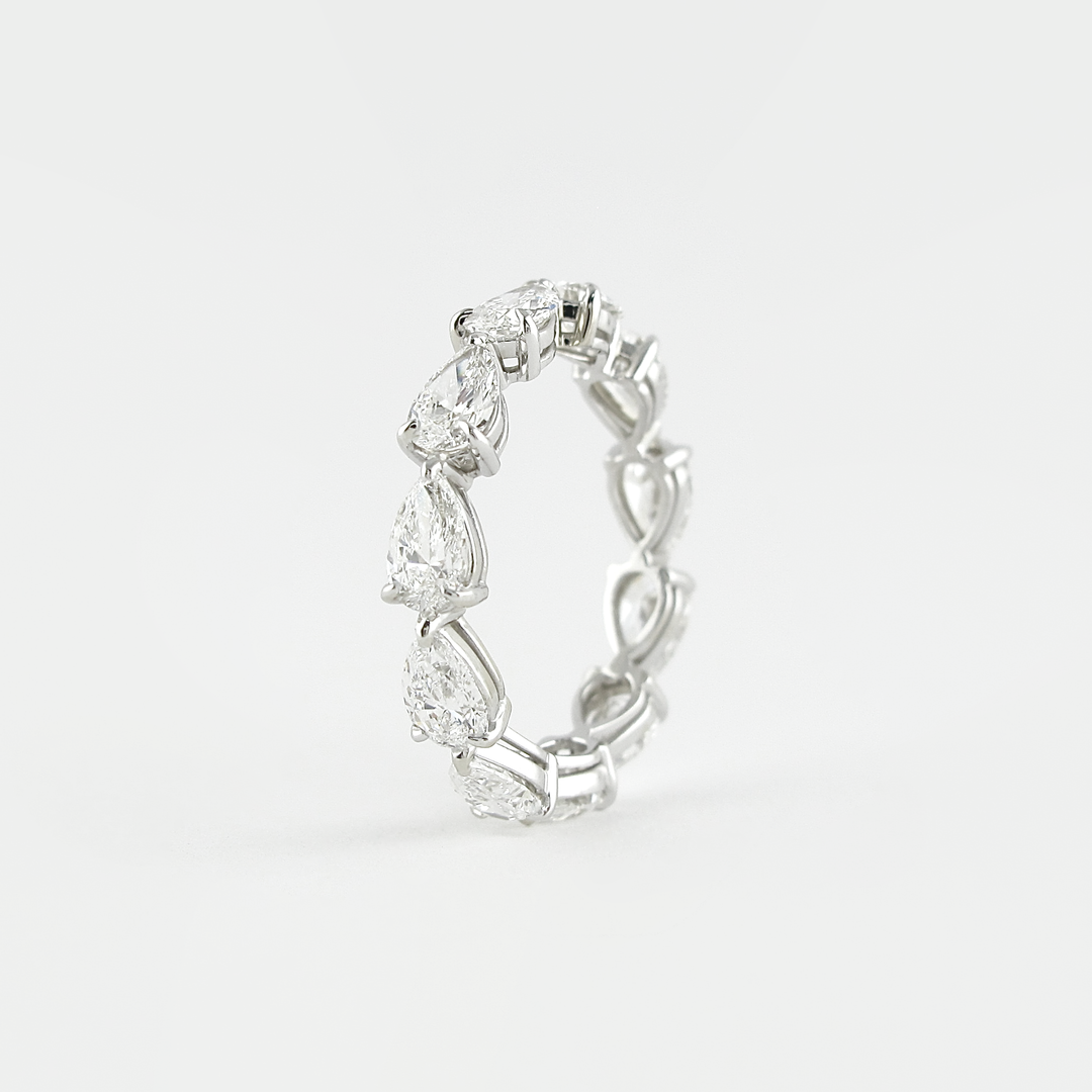 pear-cut-full-eternity-moissanite-wedding-band