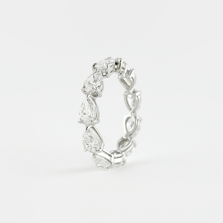 pear-cut-full-eternity-moissanite-wedding-band