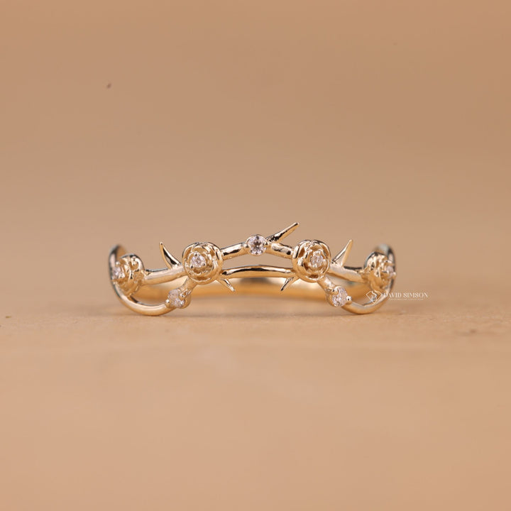Round Moissanite Band
Nature Inspired Band
Flower Wedding Band
Round Cut Moissanite
Floral Diamond Band
Moissanite Flower Ring
Botanical Wedding Band
Leaf Inspired Ring
