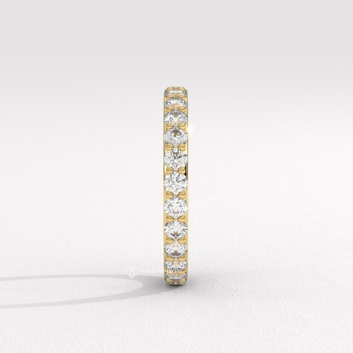 Eternity Wedding Band
Moissanite Wedding Ring
Diamond Alternative
Lab Created Diamonds