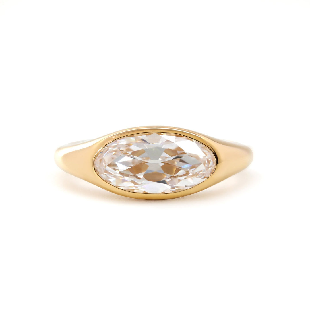 Unique Oval Engagement Ring
Modern Vintage Jewelry
3.5 Carat Moissanite
4.5 Carat Moissanite
Lab Created Diamond Alternative
