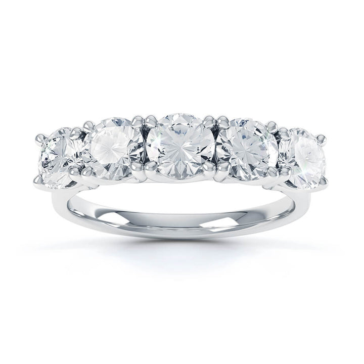 1-75-tcw-round-moissanite-5-stones-wedding-band