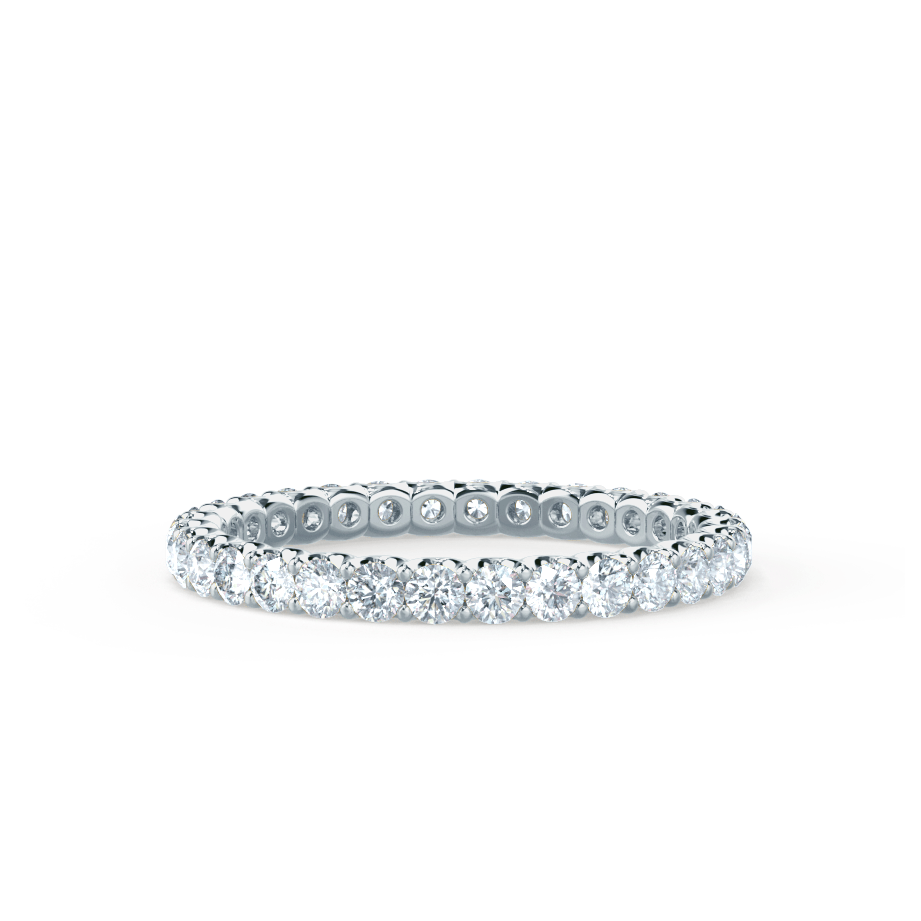 round-shaped-moissanite-half-eternity-wedding-band