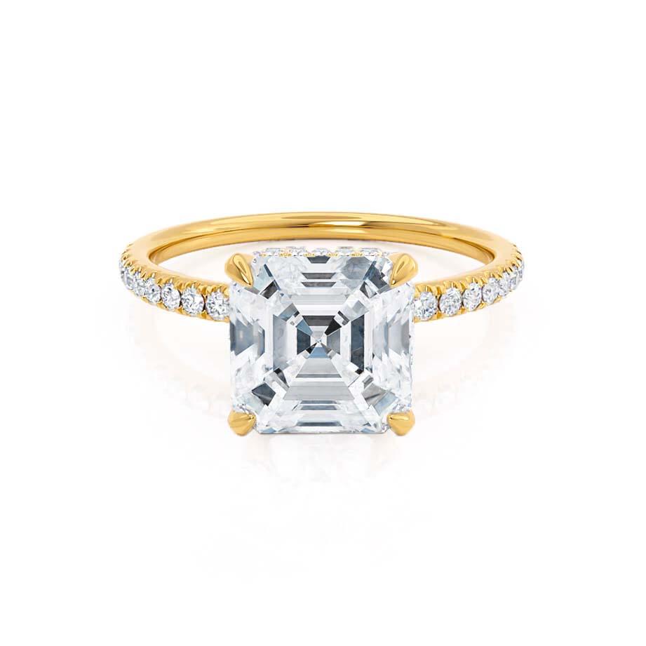 asscher-shaped-moissanite-hidden-halo-style-engagement-ring