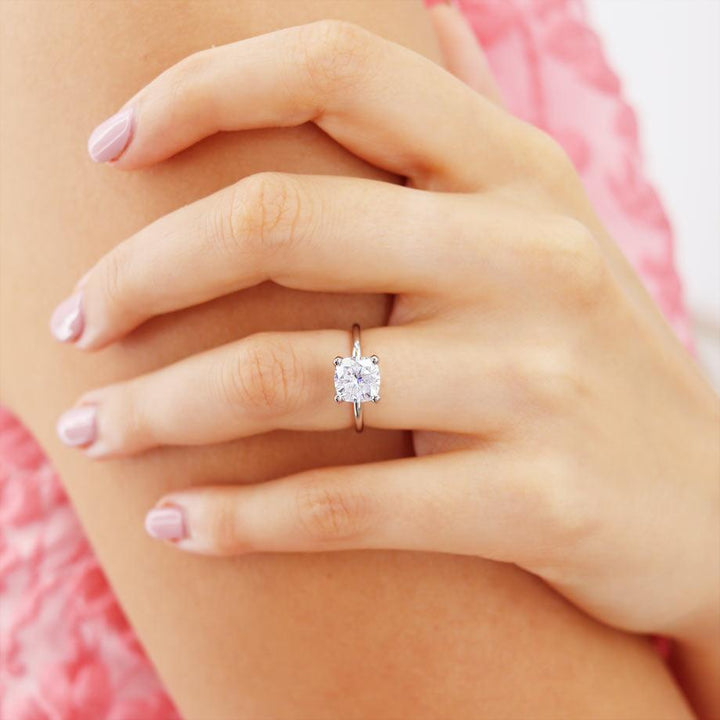 cushion-shaped-moissanite-solitaire-style-engagement-ring