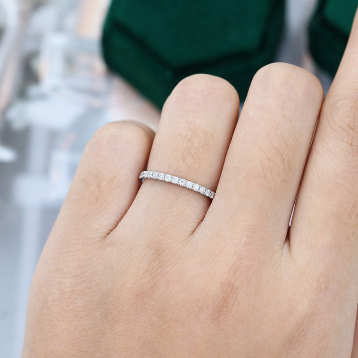 round-moissanite-half-eternity-wedding-band