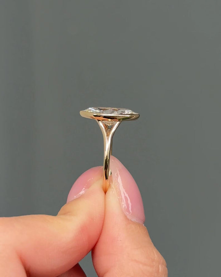 Unique Marquise Ring
Protective Bezel Setting
Marquise Wedding Ring
Luxury Proposal Ring
3.5 Carat Marquise
Handcrafted Diamond Ring
Architectural Ring Design
Marquise Shape Jewelry
