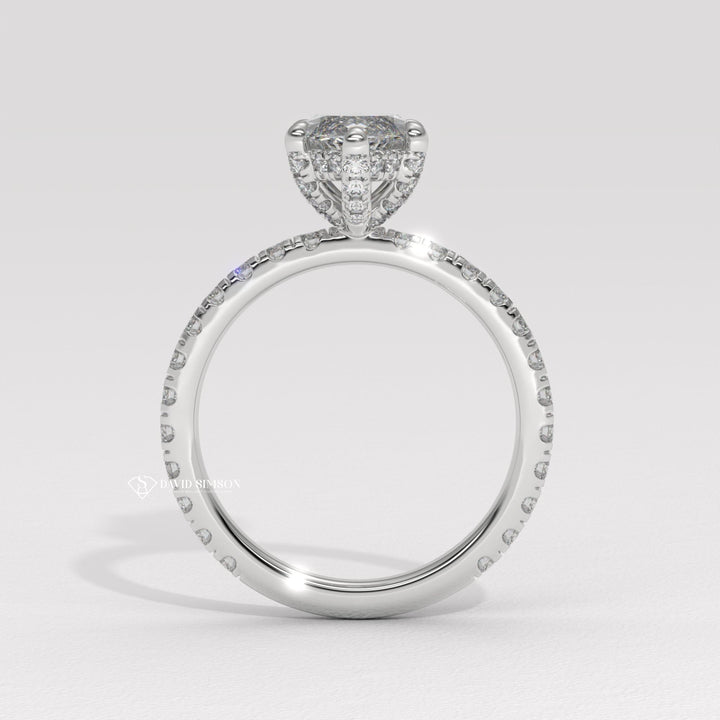 Marquise made-to-order engagement ring, Marquise personalized engagement ring, Marquise exclusive engagement ring, Marquise engraved engagement ring, 