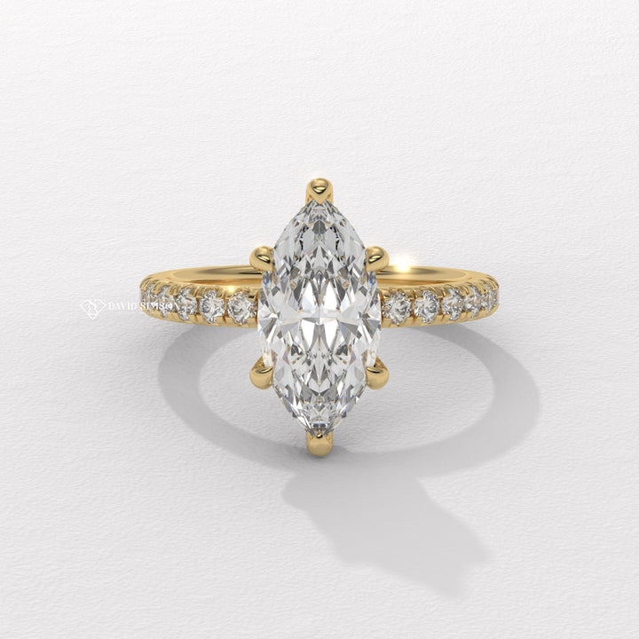 Marquise diamond engagement ring, Marquise solitaire engagement ring, Marquise halo engagement ring, Marquise pave engagement ring, Marquise vintage engagement ring,