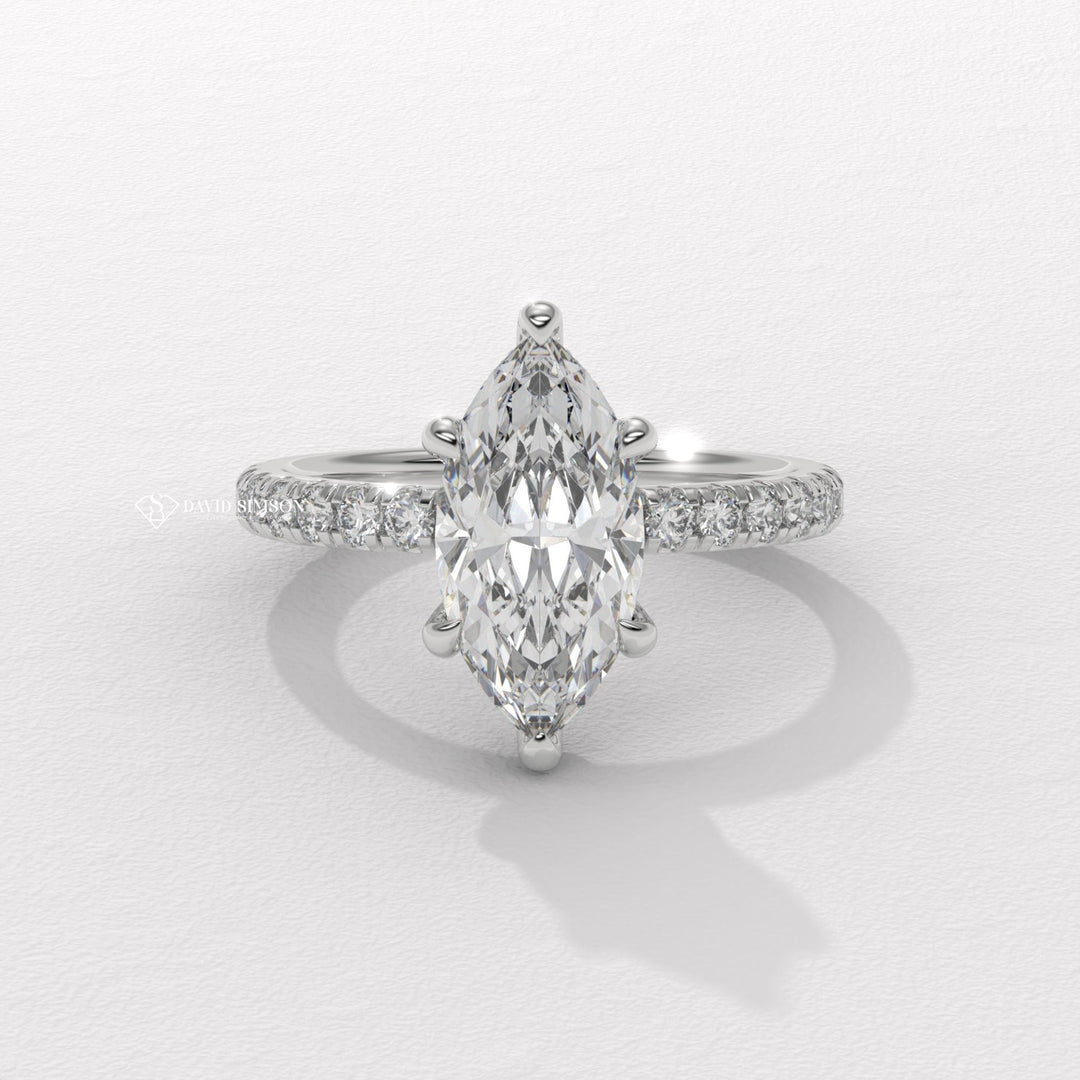Marquise timeless engagement ring, Marquise elegant engagement ring, Marquise whimsical engagement ring, Marquise glamorous engagement ring, 