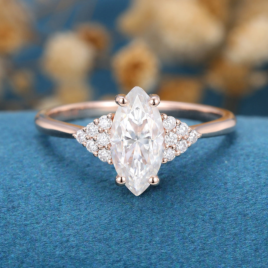 0-90-ct-marquise-shaped-moissanite-cluster-engagement-ring-5