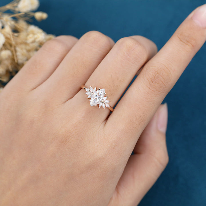 marquise-shaped-moissanite-cluster-engagement-ring-4